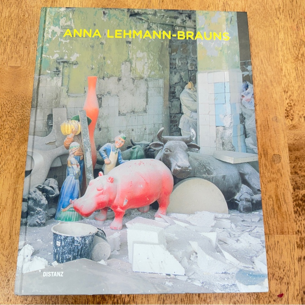 Anna Lehmann-Brauns Art Book Hard Cover Coffee Table Decorative Signed
